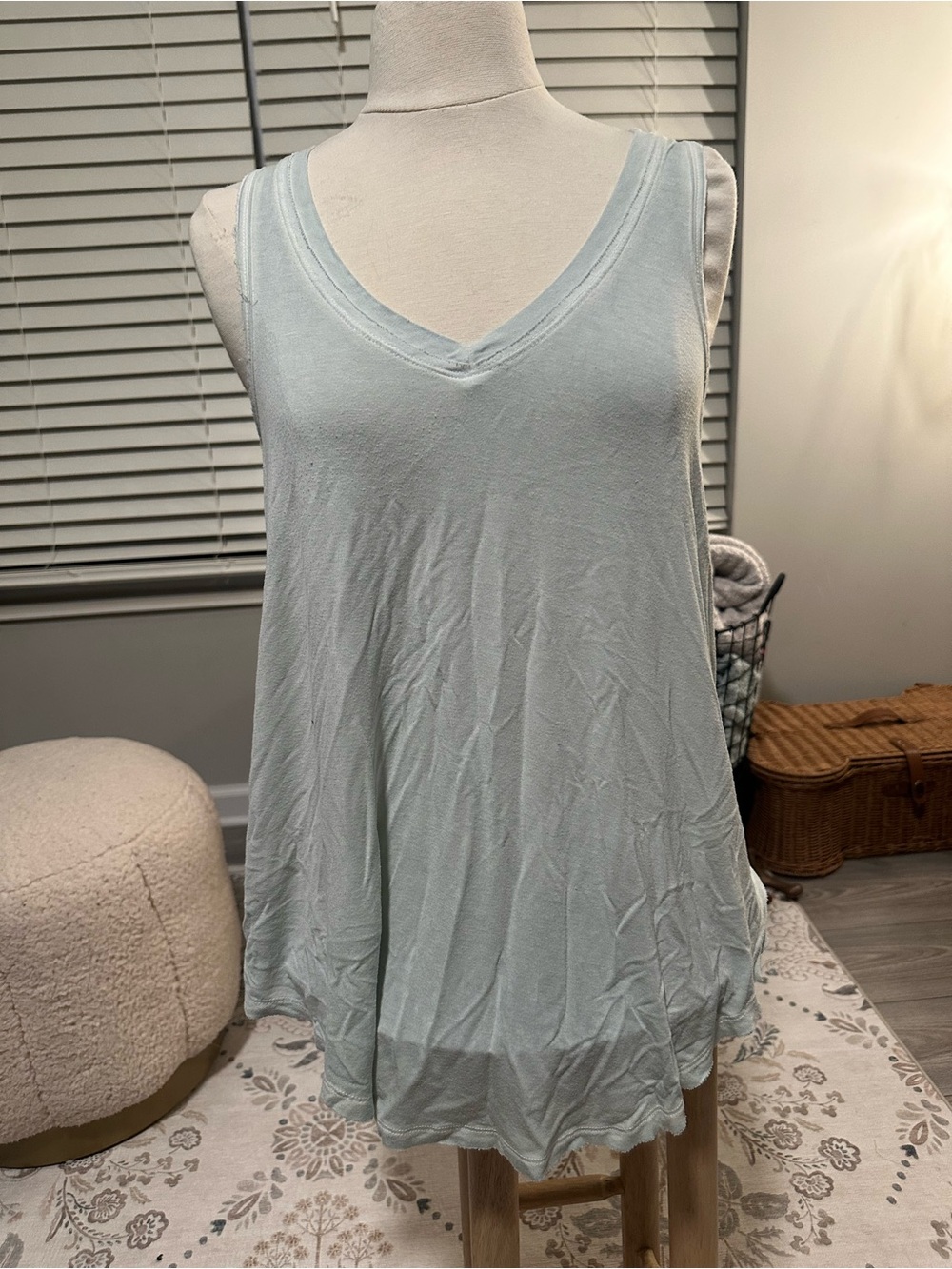 Z Supply light teal tank